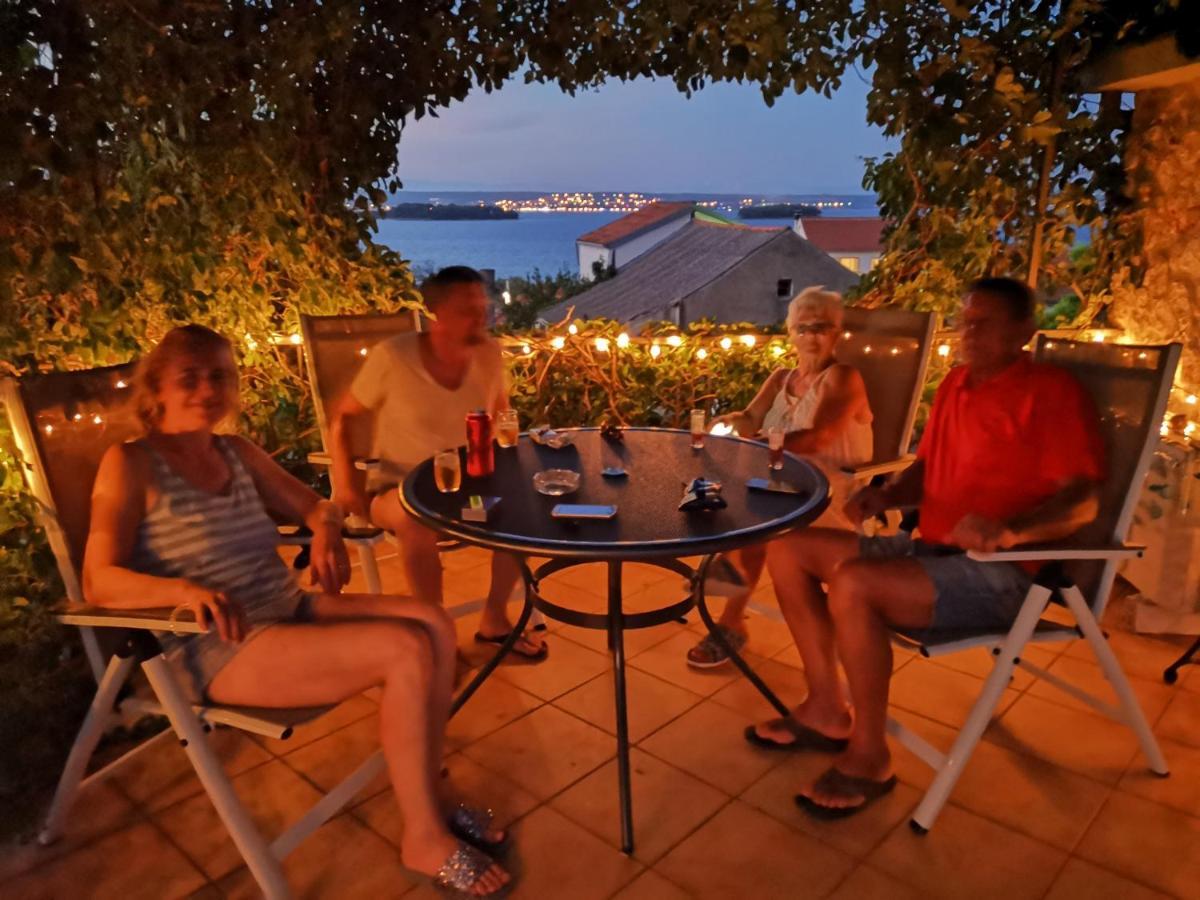 Charming Dalmatian Apartment With Panoramic View Tkon Bagian luar foto
